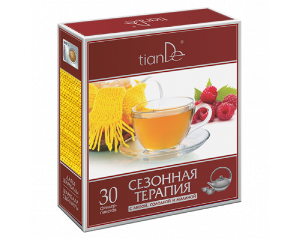 Zdrowie Ziołowa herbata z lukrecją, kwiatami lipy i malinami