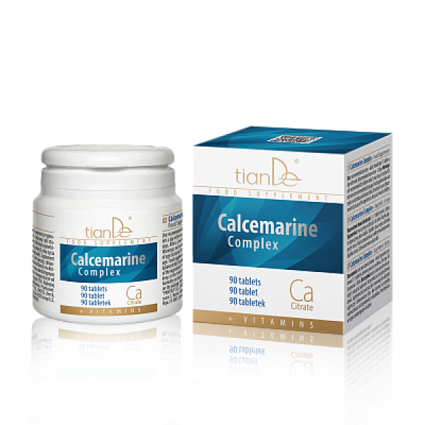 Zdrowie Suplement diety z cytrynianem wapnia - Calcemarine Complex